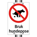 Bruk hundepose