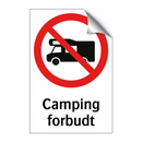 Camping forbudt bobil
