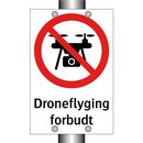 Droneflyging forbudt