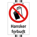 Hansker forbudt