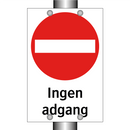 Ingen adgang