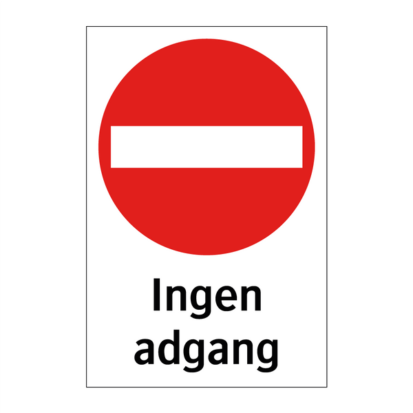 Ingen adgang
