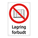 Lagring forbudt