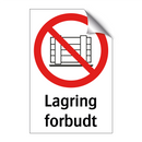Lagring forbudt