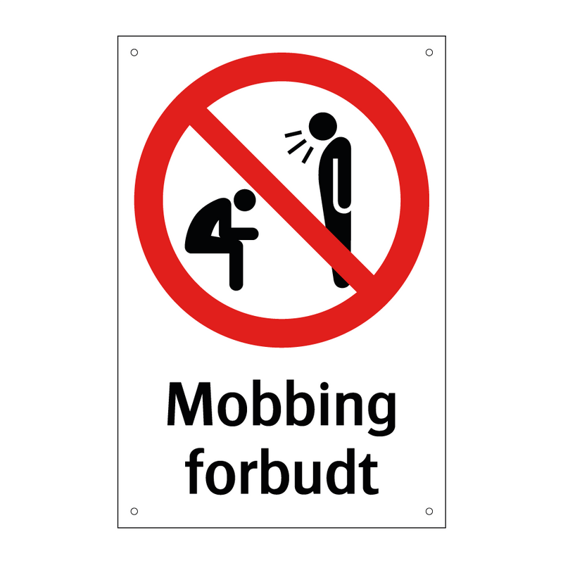 Mobbing forbudt
