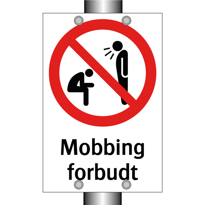 Mobbing forbudt