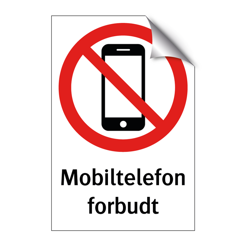 Mobiltelefon forbudt & Mobiltelefon forbudt & Mobiltelefon forbudt & Mobiltelefon forbudt