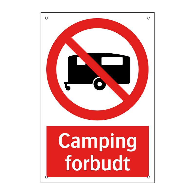 Camping forbudt campingvogn & Camping forbudt campingvogn & Camping forbudt campingvogn