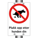 Plukk opp etter hunden din