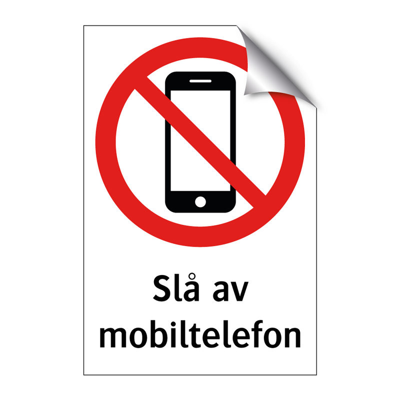 Slå av mobiltelefon & Slå av mobiltelefon & Slå av mobiltelefon & Slå av mobiltelefon