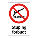 Stuping forbudt