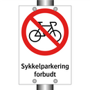 Sykkelparkering forbudt