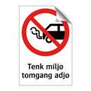 Tenk miljø tomgang adjø