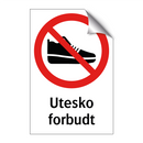 Utesko forbudt
