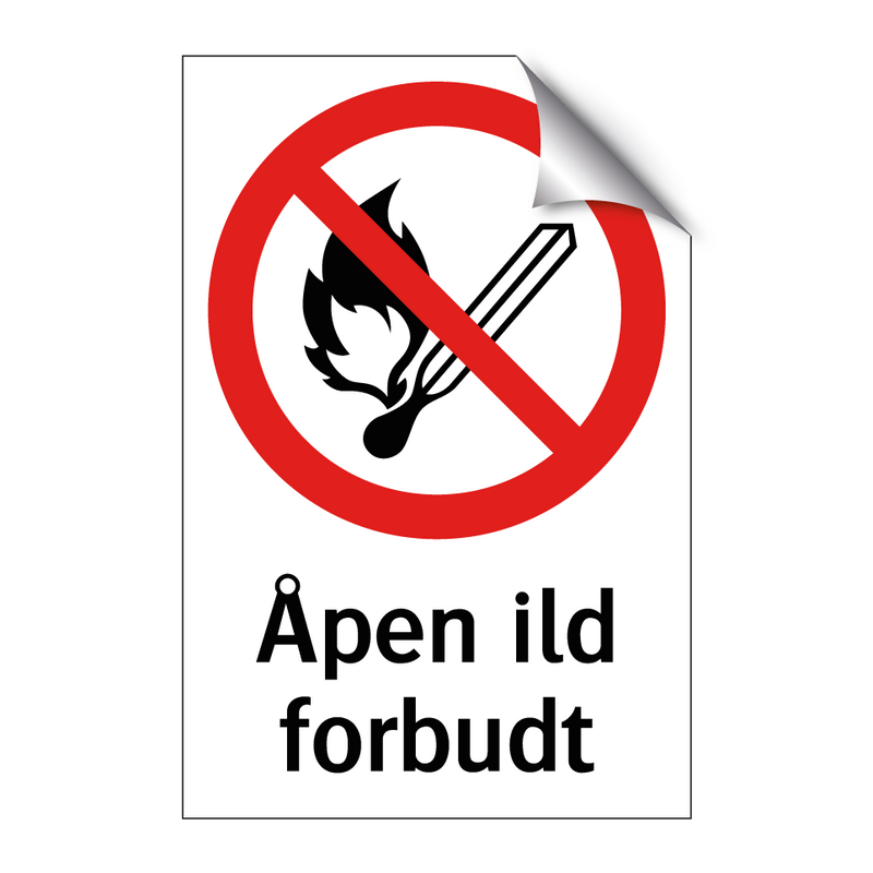 Åpen ild forbudt & Åpen ild forbudt & Åpen ild forbudt & Åpen ild forbudt & Åpen ild forbudt