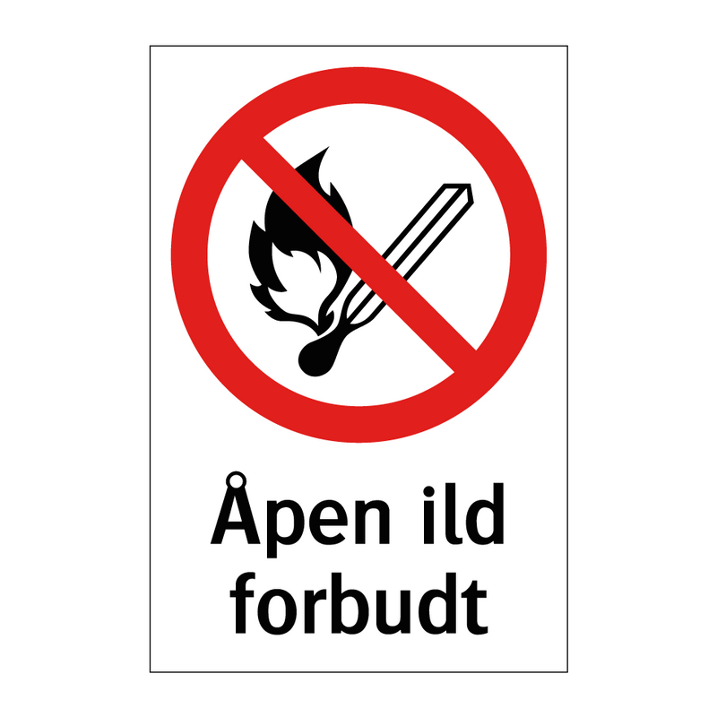 Åpen ild forbudt & Åpen ild forbudt & Åpen ild forbudt & Åpen ild forbudt & Åpen ild forbudt