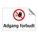 Adgang forbudt