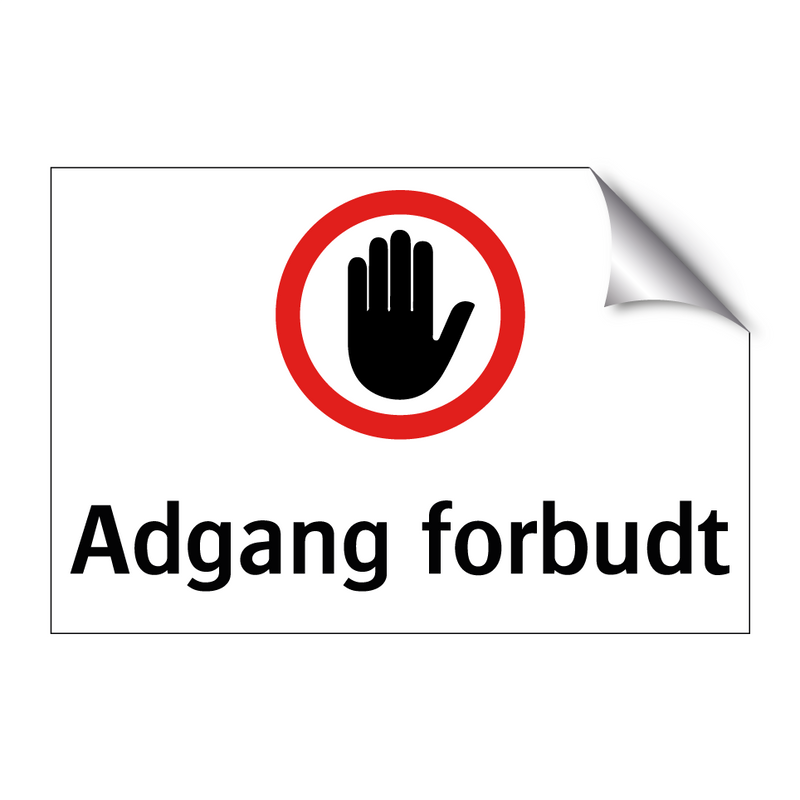 Adgang forbudt & Adgang forbudt & Adgang forbudt & Adgang forbudt & Adgang forbudt & Adgang forbudt