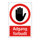 Adgang forbudt