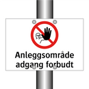 Anleggsområde adgang forbudt