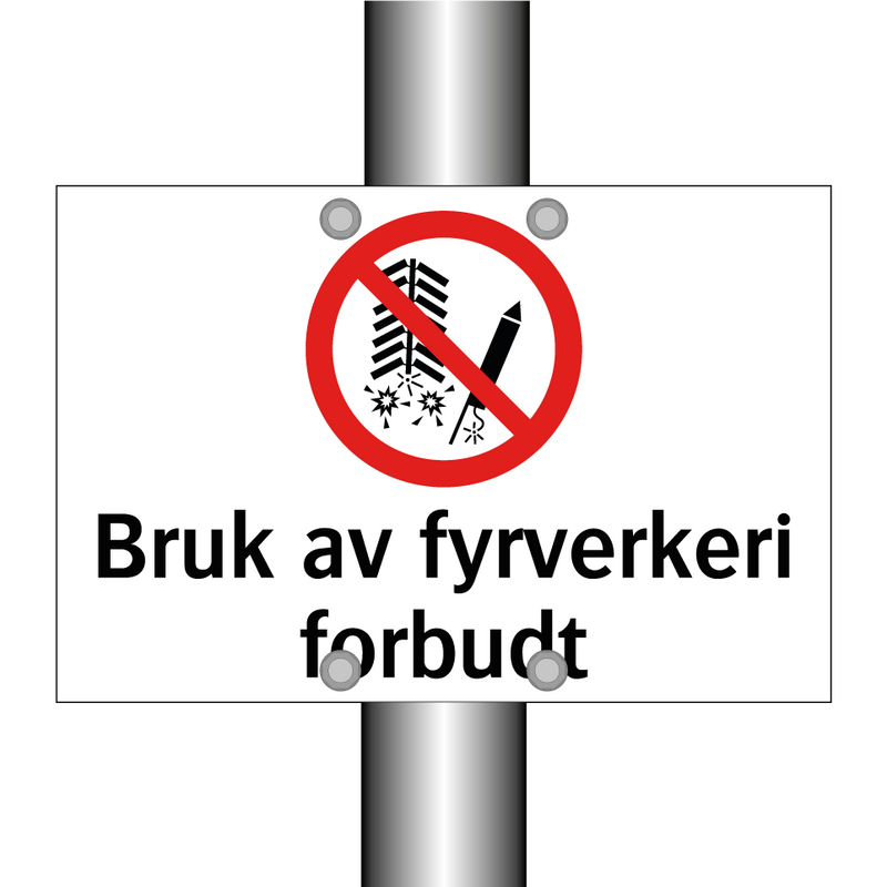 Bruk av fyrverkeri forbudt & Bruk av fyrverkeri forbudt & Bruk av fyrverkeri forbudt