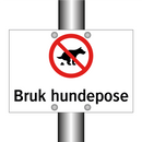 Bruk hundepose
