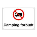 Camping forbudt bobil