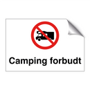 Camping forbudt bobil