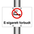 E-sigarett forbudt