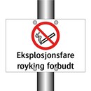 Eksplosjonsfare røyking forbudt