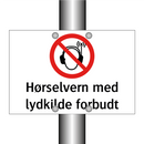 Hørselvern med lydkilde forbudt