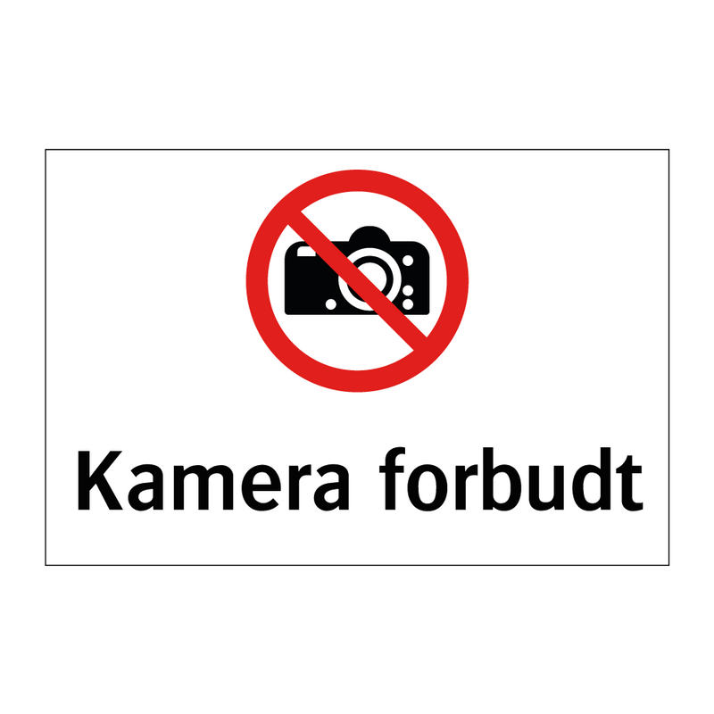 Kamera forbudt & Kamera forbudt & Kamera forbudt & Kamera forbudt & Kamera forbudt & Kamera forbudt