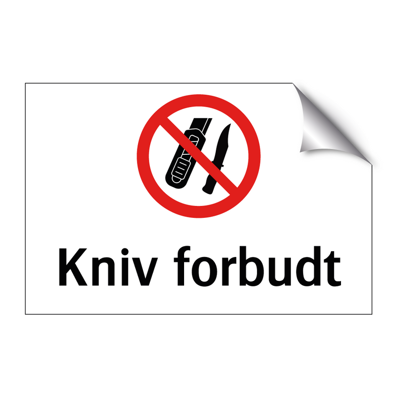 Kniv forbudt & Kniv forbudt & Kniv forbudt & Kniv forbudt & Kniv forbudt & Kniv forbudt