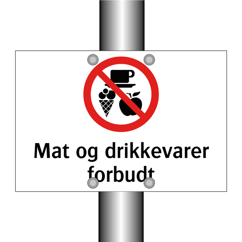 Mat og drikkevarer forbudt & Mat og drikkevarer forbudt & Mat og drikkevarer forbudt