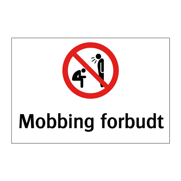 Mobbing forbudt