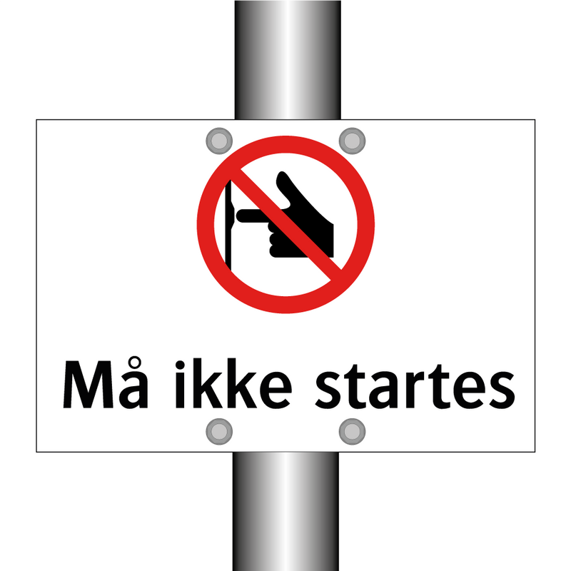 Må ikke startes & Må ikke startes & Må ikke startes & Må ikke startes & Må ikke startes