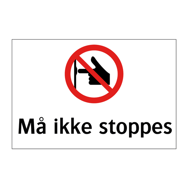 Må ikke stoppes & Må ikke stoppes & Må ikke stoppes & Må ikke stoppes & Må ikke stoppes