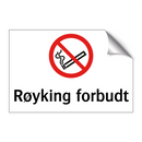 Røyking forbudt