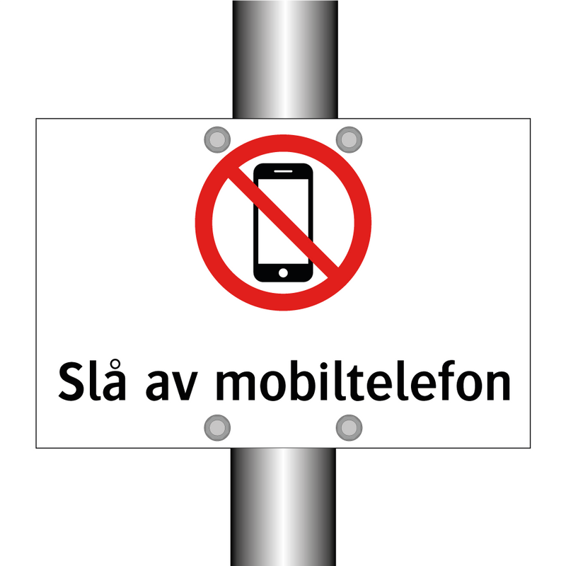 Slå av mobiltelefon & Slå av mobiltelefon & Slå av mobiltelefon & Slå av mobiltelefon