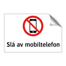 Slå av mobiltelefon