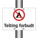 Telting forbudt