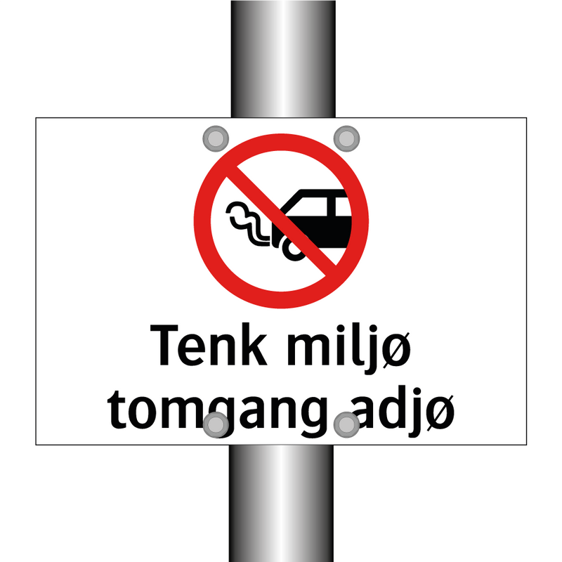 Tenk miljø tomgang adjø & Tenk miljø tomgang adjø & Tenk miljø tomgang adjø