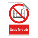 Gods forbudt