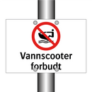 Vannscooter forbudt