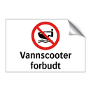 Vannscooter forbudt