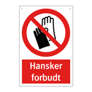 Hansker forbudt