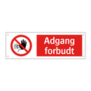 Adgang forbudt
