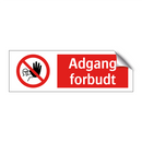 Adgang forbudt