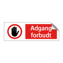 Adgang forbudt