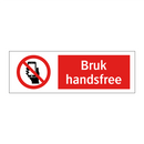 Bruk handsfree